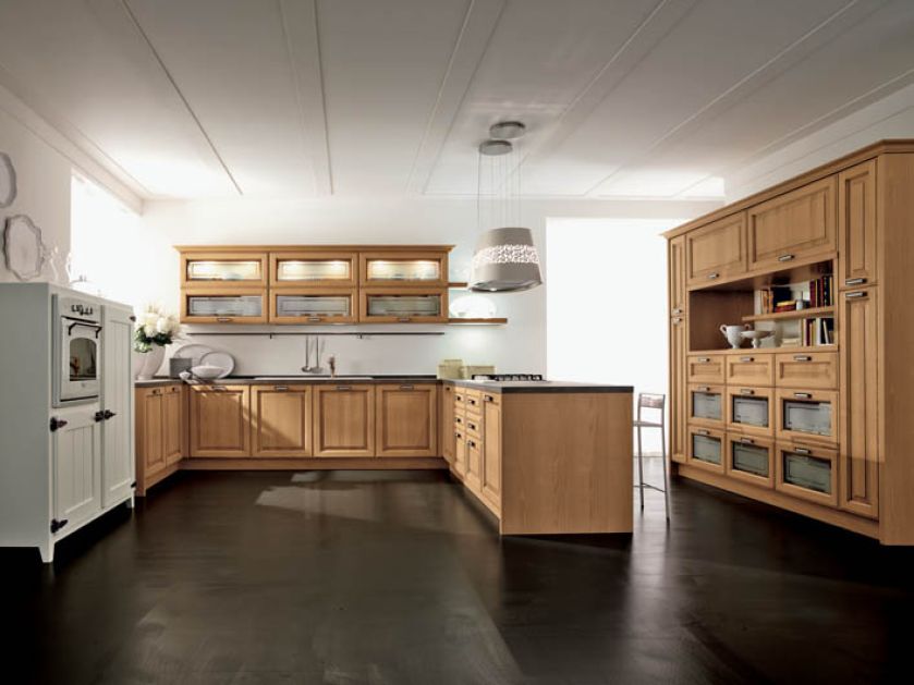 Klasyczne szafki z kolekcji Silvia zamówimy aż w sześciu różnych kolorach. CUCINE LUBE