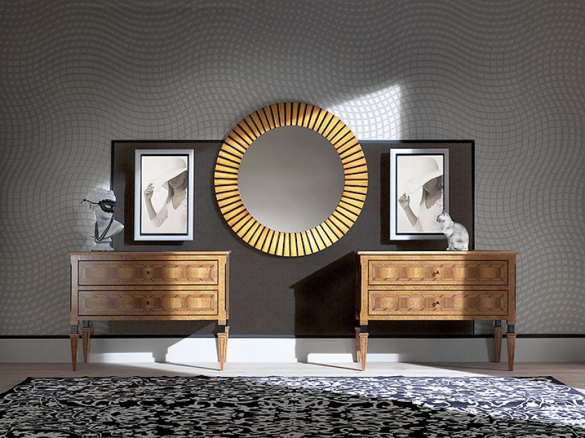 Meble z orzecha i dębu, ręczna robota. BERTELÈ