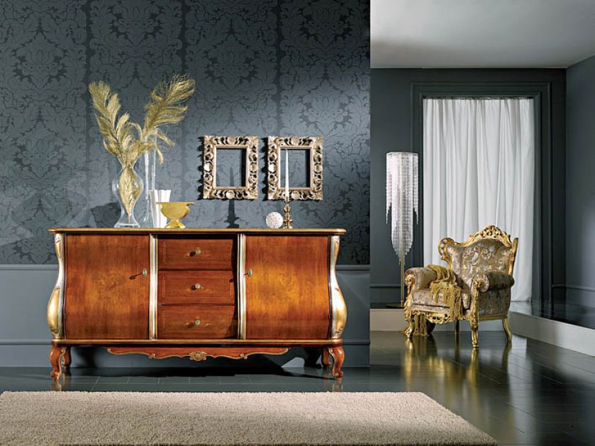 Orzech zdobiony płatkami złota, 6386 euro. Origine Italia