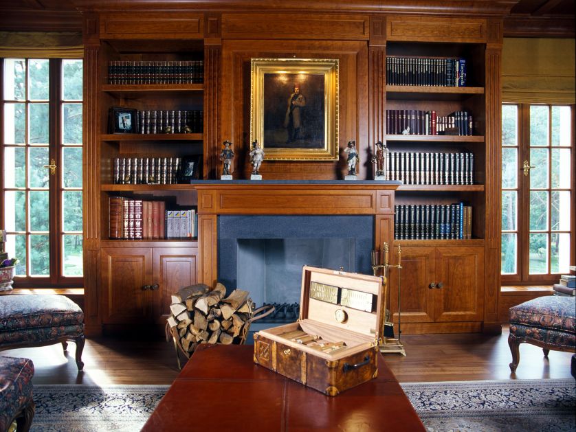 Klasyczny gabinet dla dżentelmena