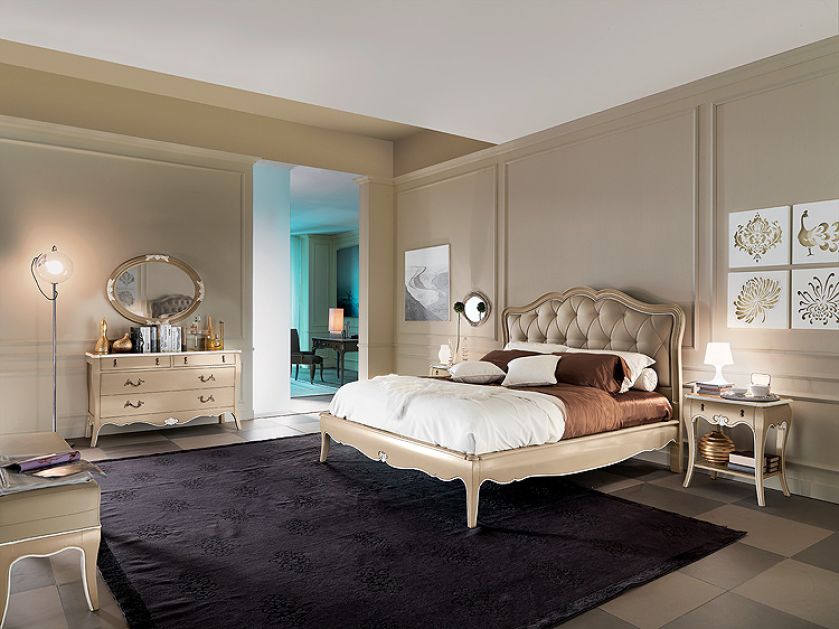 Stella del Mobile, Origine Italia. Sypialnia pełna kwiatów