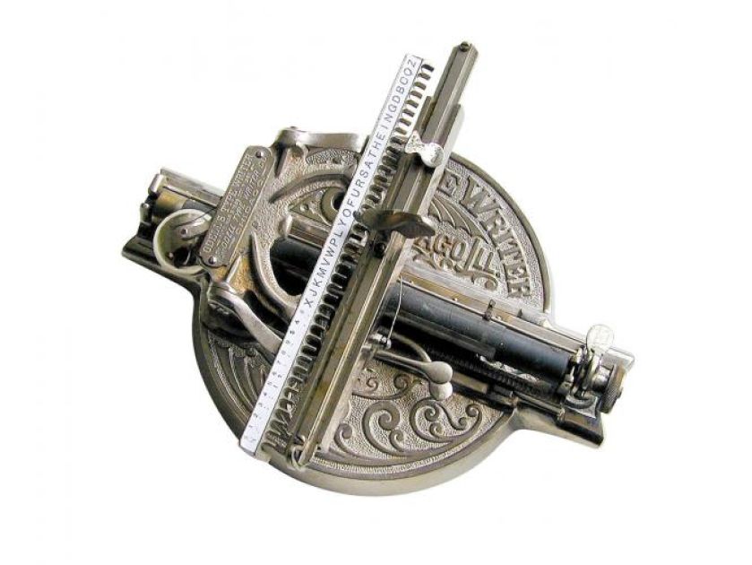 Amerykańska maszyna produkowana przez Odell s Typewriter Company od 1890 r., www.typewritermuseum.org