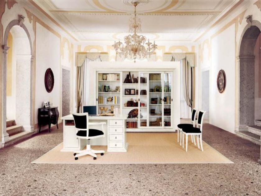 Biblioteka – 28 800 zł, biurko – 9600 zł. MAX-FLIZ