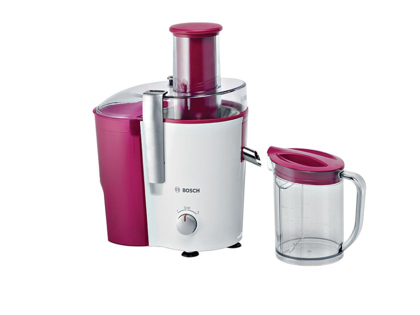 Do sokowirówki MES20C0 możemy wrzucać całe, nawet nieobrane warzywa, 359 zł, Bosch