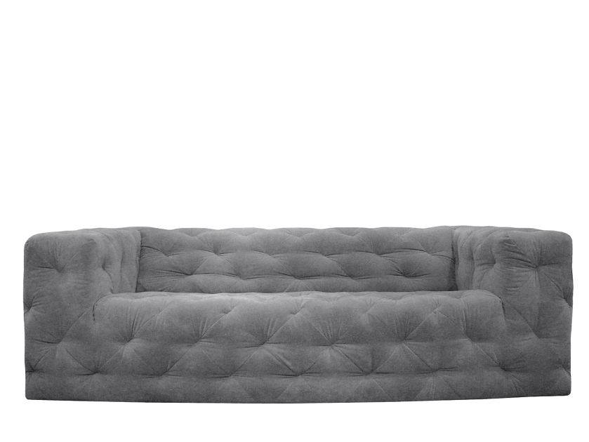 TEMPLE, szara kanapa do salonu, MILOO HOME, houseandmore.pl