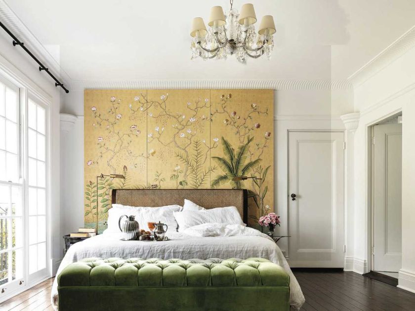 Jedwabna, Sans Soucis, de Gournay. Tapety ścienne jak obrazy