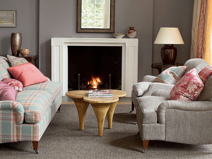 Kącik tête-à-tête w tkaninach od Colefax Fowler, IMPRESJE COLLECTION