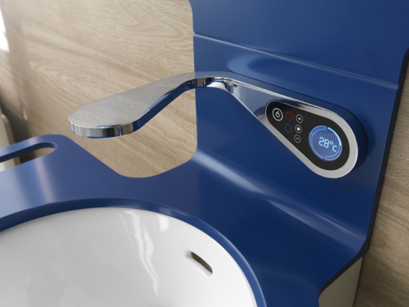 Futurystyczna łazienka