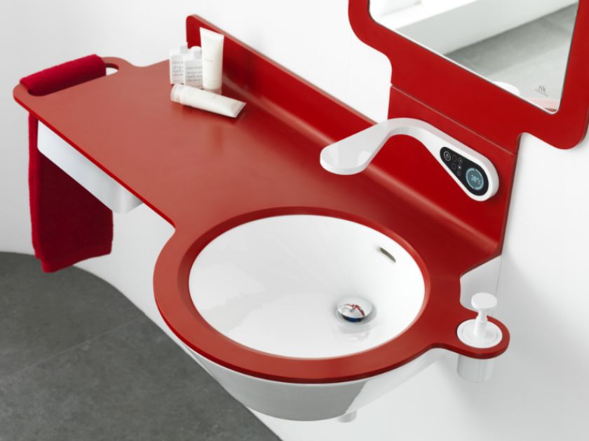 Futurystyczna łazienka