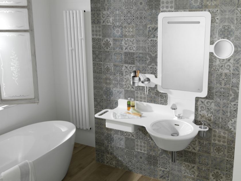 Futurystyczna łazienka