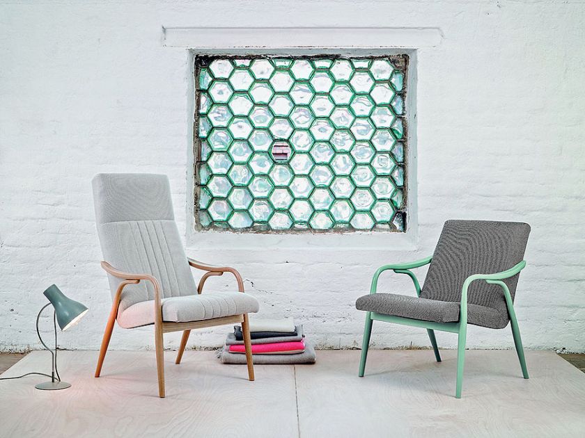 Zakręcone krzesła: gięte, modne i wygodne