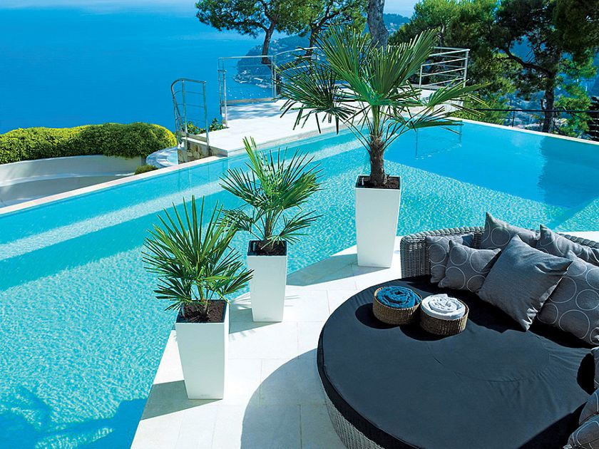 Łoże Oyster zrobione z grubej plecionki odpornej na słońce i deszcz, 16 331 zł, Decolor Home Garden