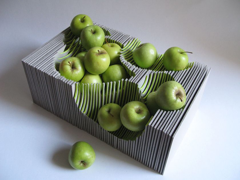 Maud Vantours projektuje także wzory toreb, etui, naczyń/ Kolekcja La collection