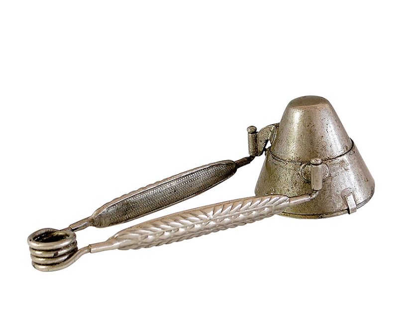 Niklowa, posrebrzana, lata 90. XIX w.