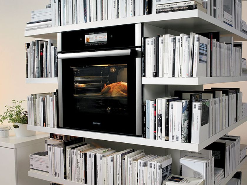 Piekarnik w bibliotece. GORENJE. AGD bez tajemnic