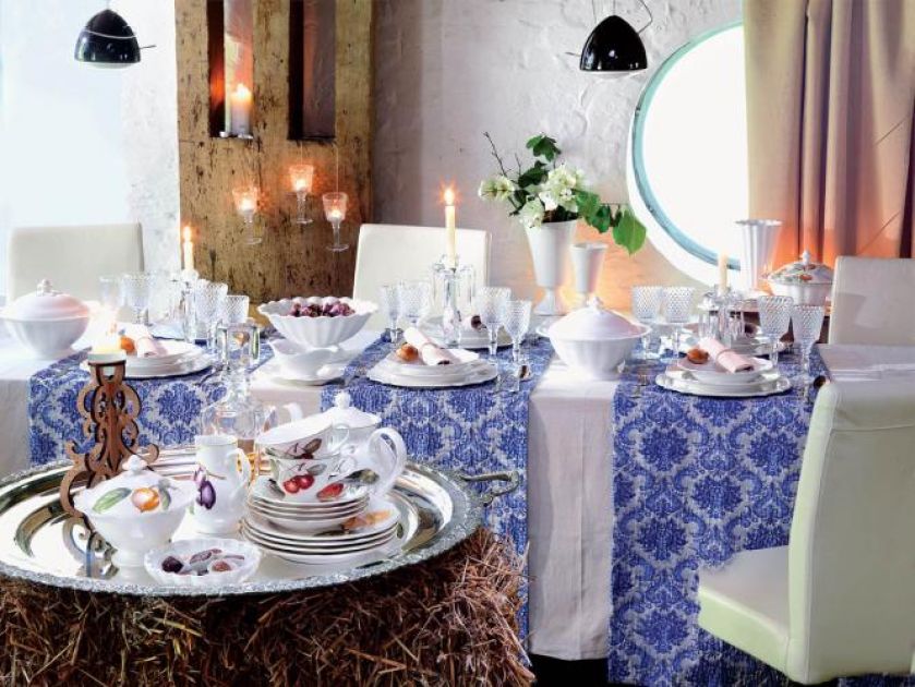 Srebra, kryształy i porcelana. Aranżacja VILLEROY