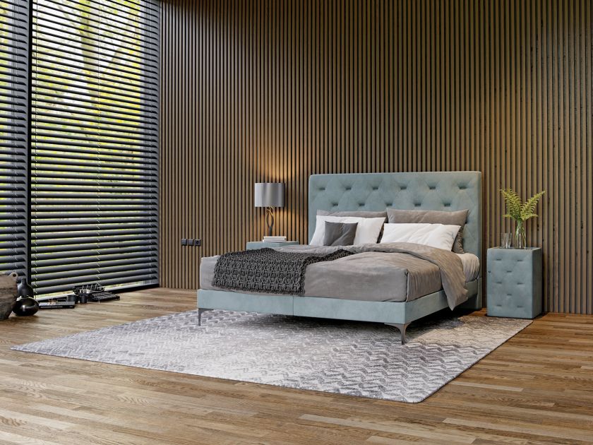 Łóżko Freya/ Miotto. Sypialnia jak z filmu: 20 romantycznych inspiracji