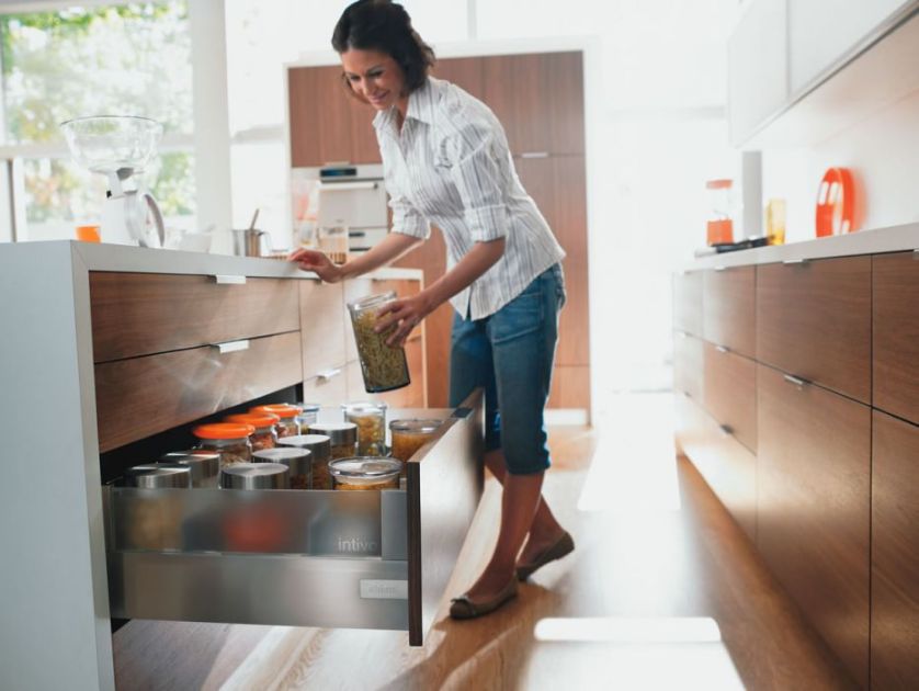 Pomysłowe rozwiązanie do małych kuchni