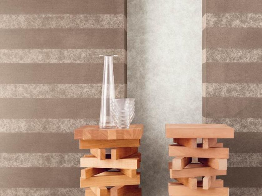 To nie tapeta, ale farba laserunkowa Sylitol Antik-Lasur. CAPAROL