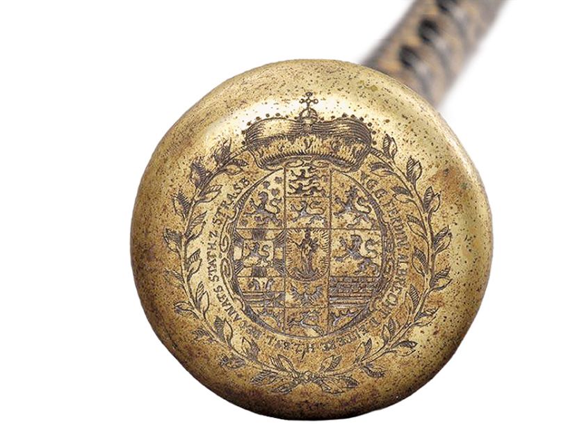 Z królewskim herbem, XIX w., Wielka Brytania