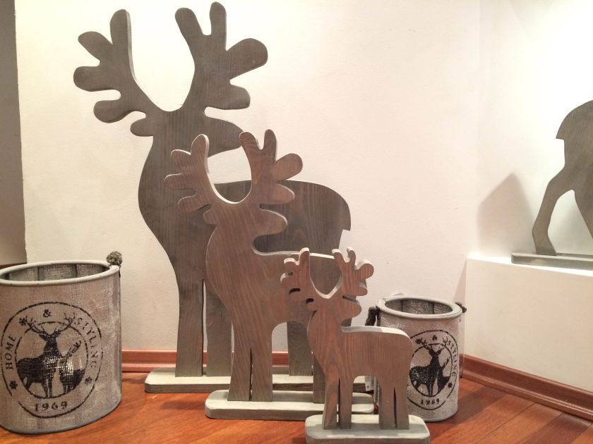 Drewniane ozdoby na święta