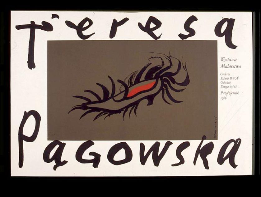 Henryk Tomaszewski, Wystawa Teresy Pągowskiej , 1986 r., ARCHIWUM HENRYKA TOMASZEWSKIEGO