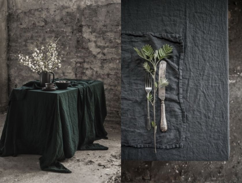 Len jako stylowy dodatek do wnętrza