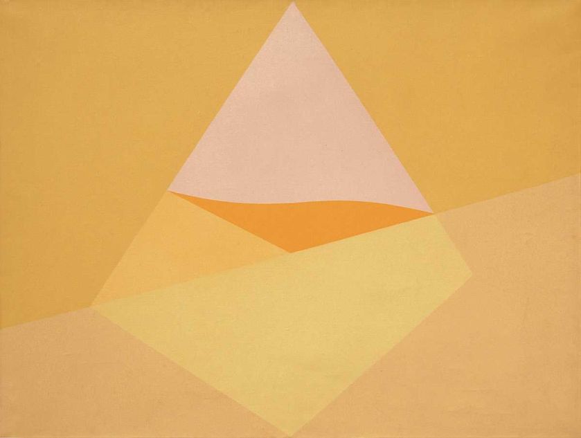 Kompozycja nr 14 , 1961 r. Władca trójkątów - Mieczysław Janikowski