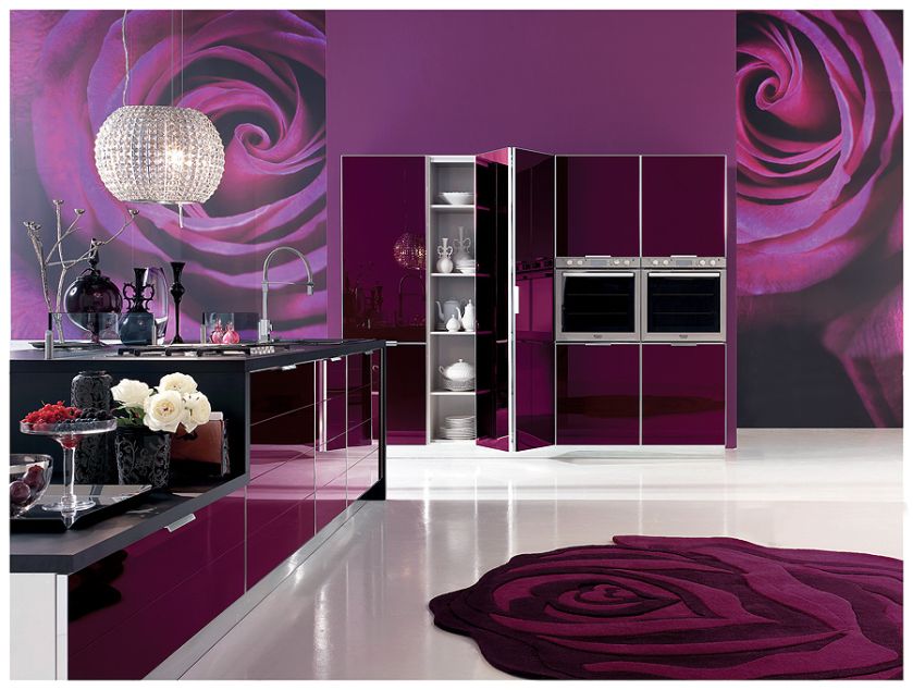 Brilliant marki Stosa w odcieniu śliwki, Studio Italia