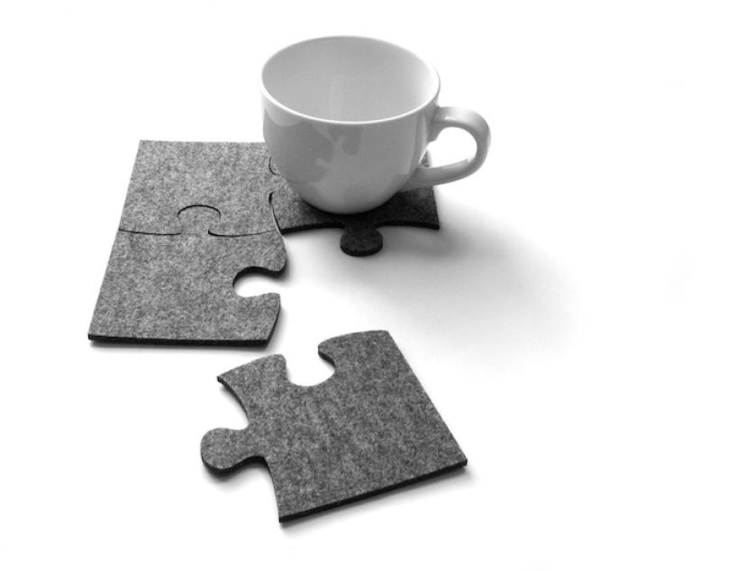 Filcowe puzzle (pakamera.pl). Filc  na salonach