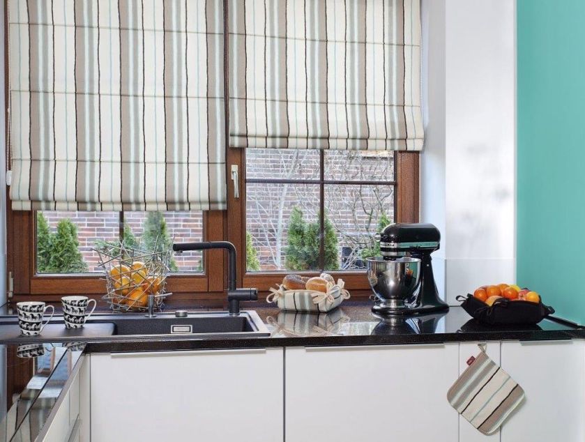 Rolety rzymskie - oszczędność miejsca, bogactwo rozwiązań