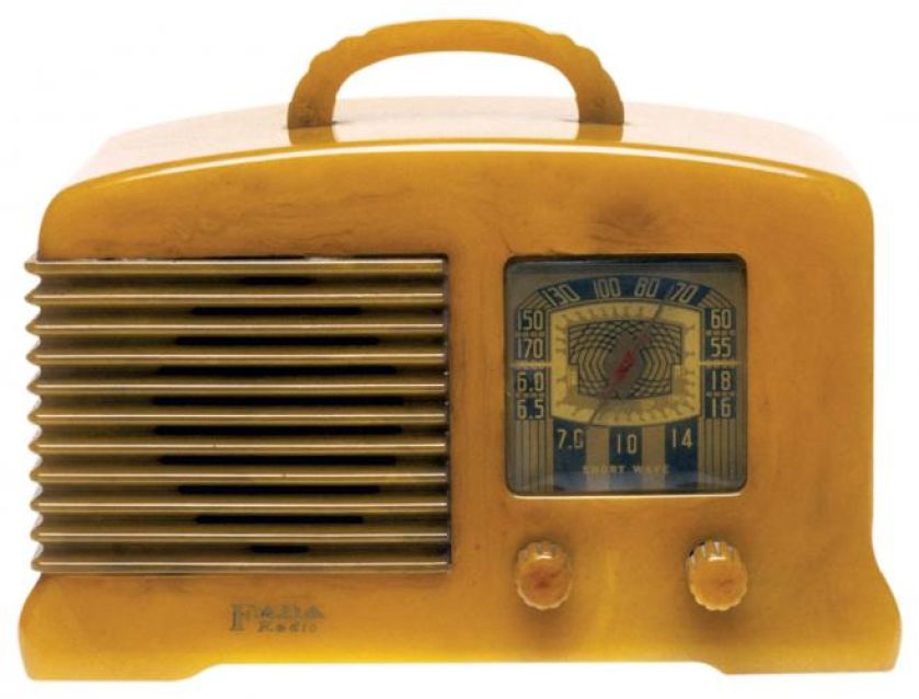 Fada Radio, nazwane od inicjałów konstruktora Franka Angelo d’ Andrea, było produkowane masowo w Nowym Jorku od 1923 r.,