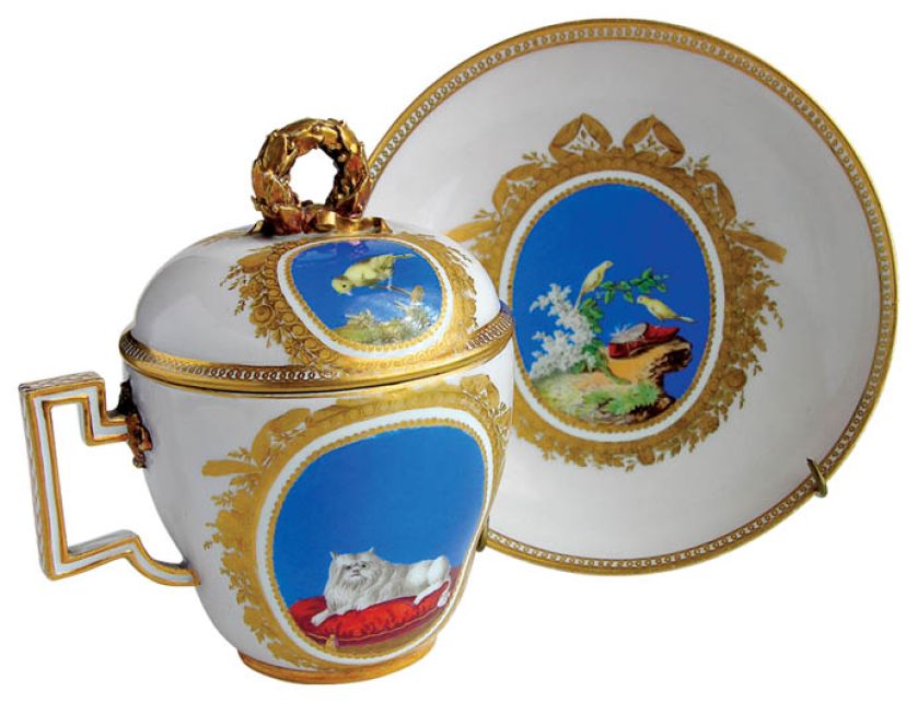 Niemcy (saksonia), Miśnia, ok. 1780 r., Muzeum Zamoyskich w Kozłówce