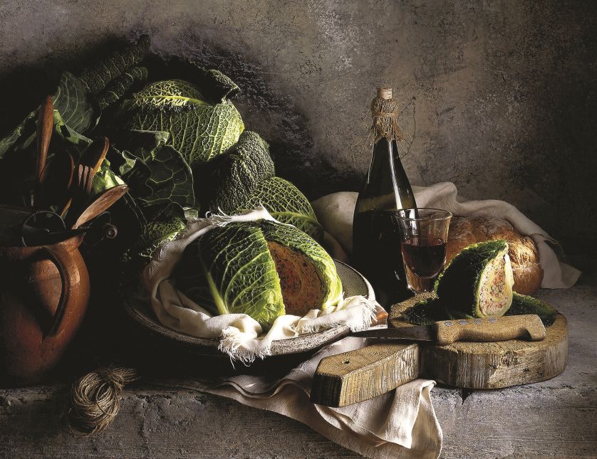Faszerowana kapusta włoska. Jesienne dania – jak z holenderskich martwych natur