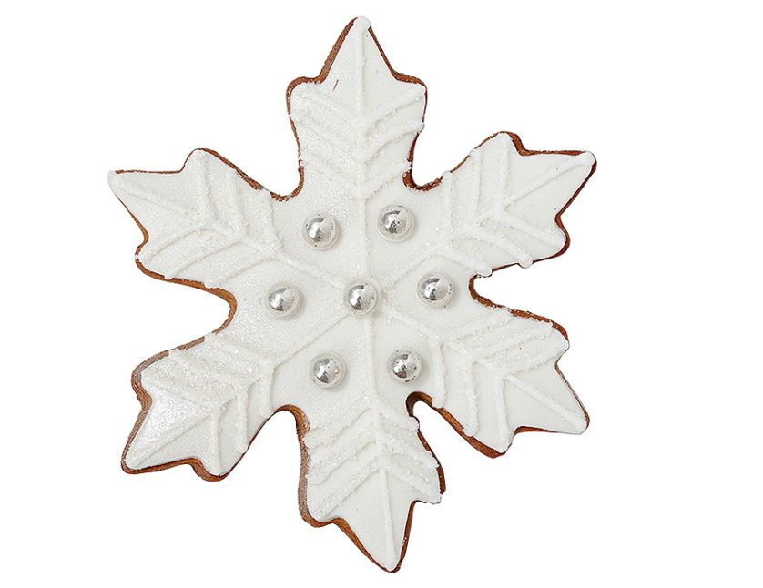 Ciasteczko Snowflake Mint (może być też białe), Pracownia Artystyczna Sarzyński z Kazimierza Dolnego, cena 25
