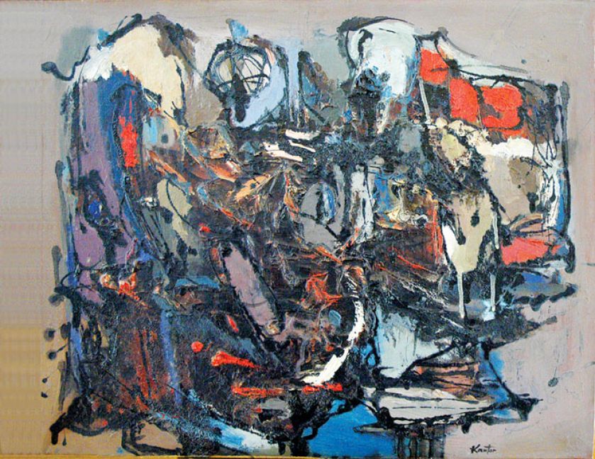 Kompozycja abstrakcyjna , Tadeusz Kantor, Rempex