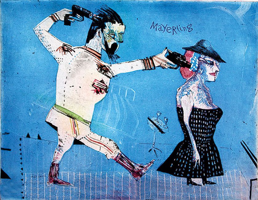 Jacek Sroka Mayerling , 1983 r. Jacek Sroka - sztuka bez ceregieli