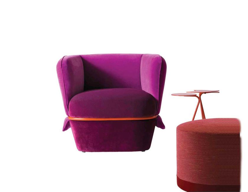 Otulająca forma i piękny kolor – fotel Chemise, MY HOME COLLECTION