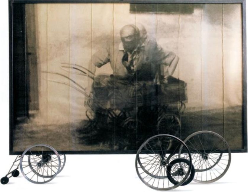 Jacek Rykała Wózek , 2005 r., własność artysty.