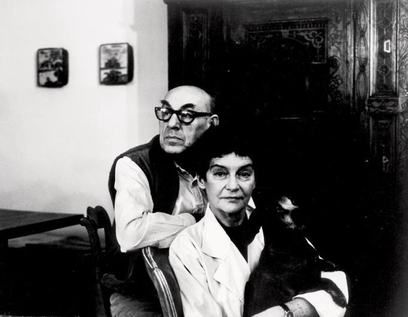 Henryk Tomaszewski z żoną Teresą Pągowską. Fot. EAST NEWS