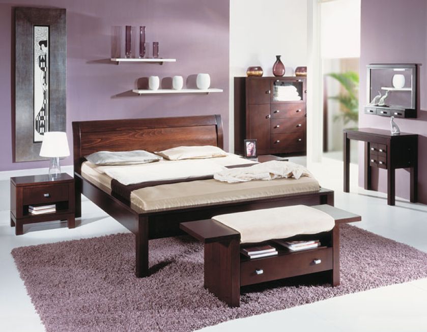 Sypialnia Duo KM w kolorze brzozy kolonialnej. KLOSE