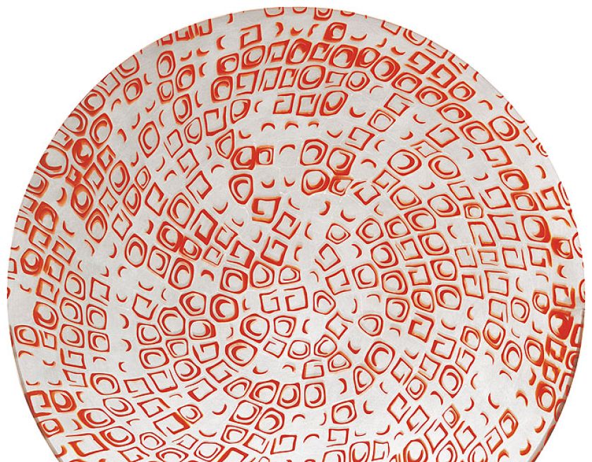 Autorem tego talerza jest Ludovico de Santillana, 1959 r.