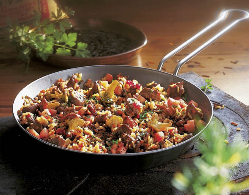 Leśne przysmaki. Przepisy kulinarne, mięso, grzyby, jesień