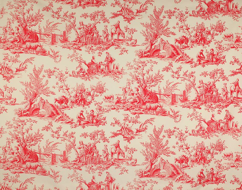 toile de jouy tkanina