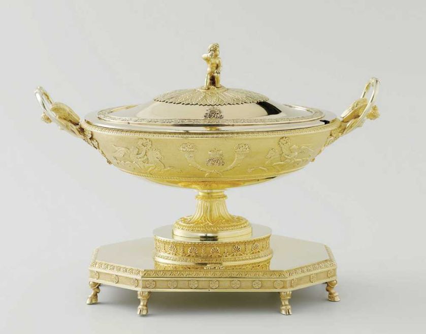 Złota bomboniera Mikołaja I, proj.: Martin- Guillaume Biennais, ok. 1817