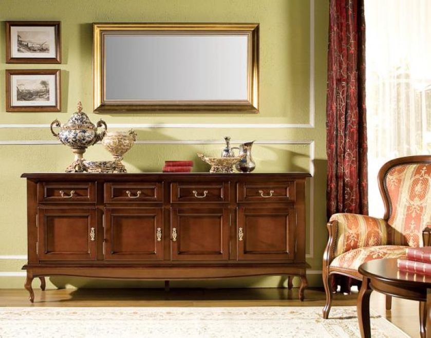 Komoda Veneziana, wybarwienie - orzech. Cena - 2960 zł. MEBLONOWAK