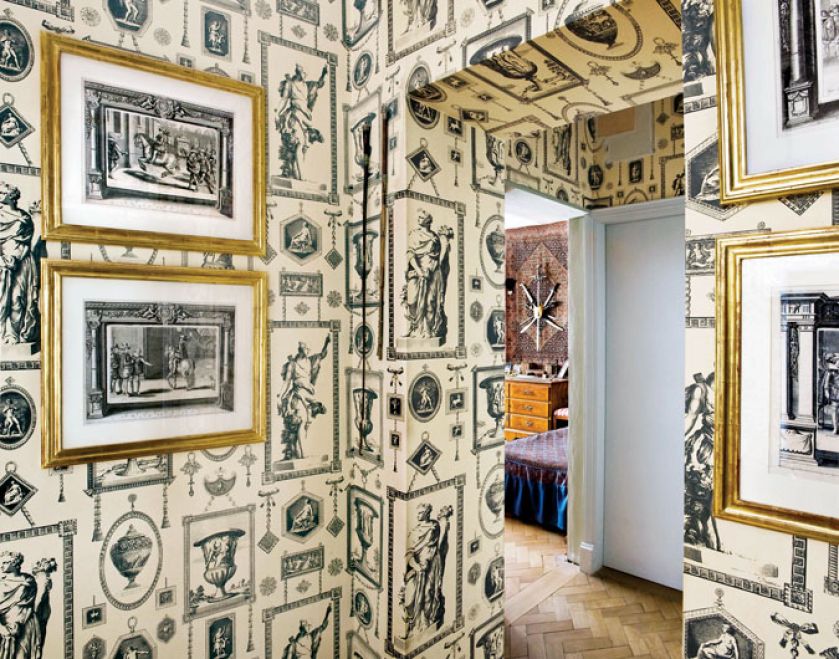 Tapeta z XVIII-wiecznymi grafikami – Outlaw Outlaw.