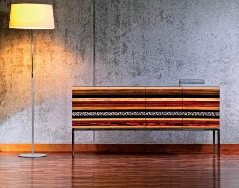 Współczesna wariacja na temat intarsji – komoda Ara Classico. PROFAP