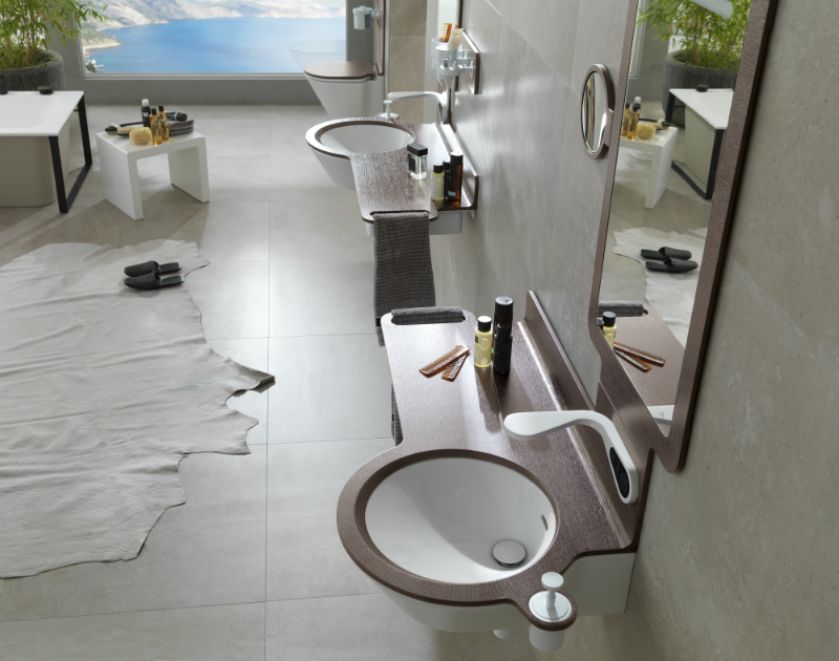 Futurystyczna łazienka