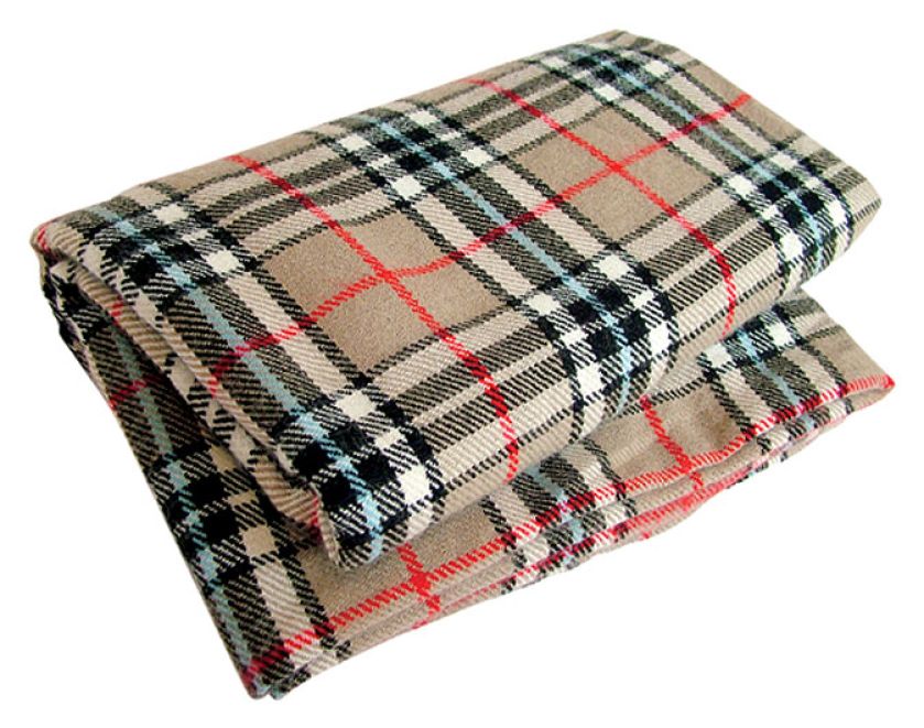 W najmodniejszą kratkę jak od Burberry.